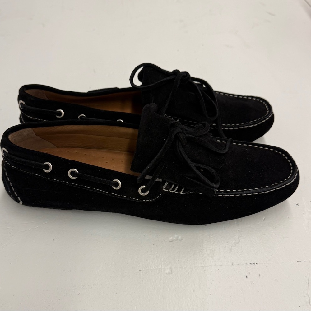 Fratelli Rossetti Driving moccasins 
Men’s US size 9.5 Black